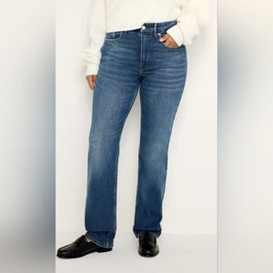 GOOD AMERICAN GOOD ICON STRAIGHT LEG JEANS COLOR INDIGO SIZ3 16